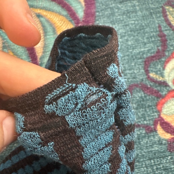 Paloma Wool Ogane knit top in ink blue optical print - Picture 12 of 15